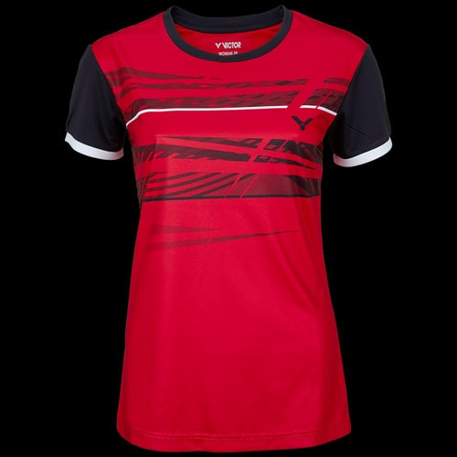 image de Tee-shirt VICTOR function 6079 lady rouge