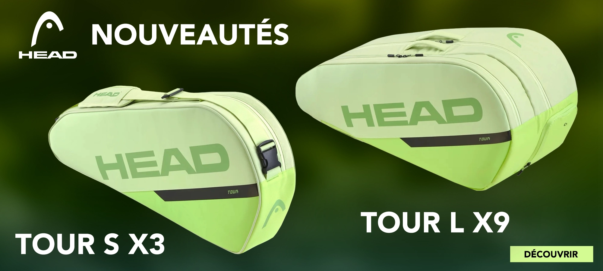  Nouveauté thermo tennis HEAD tour