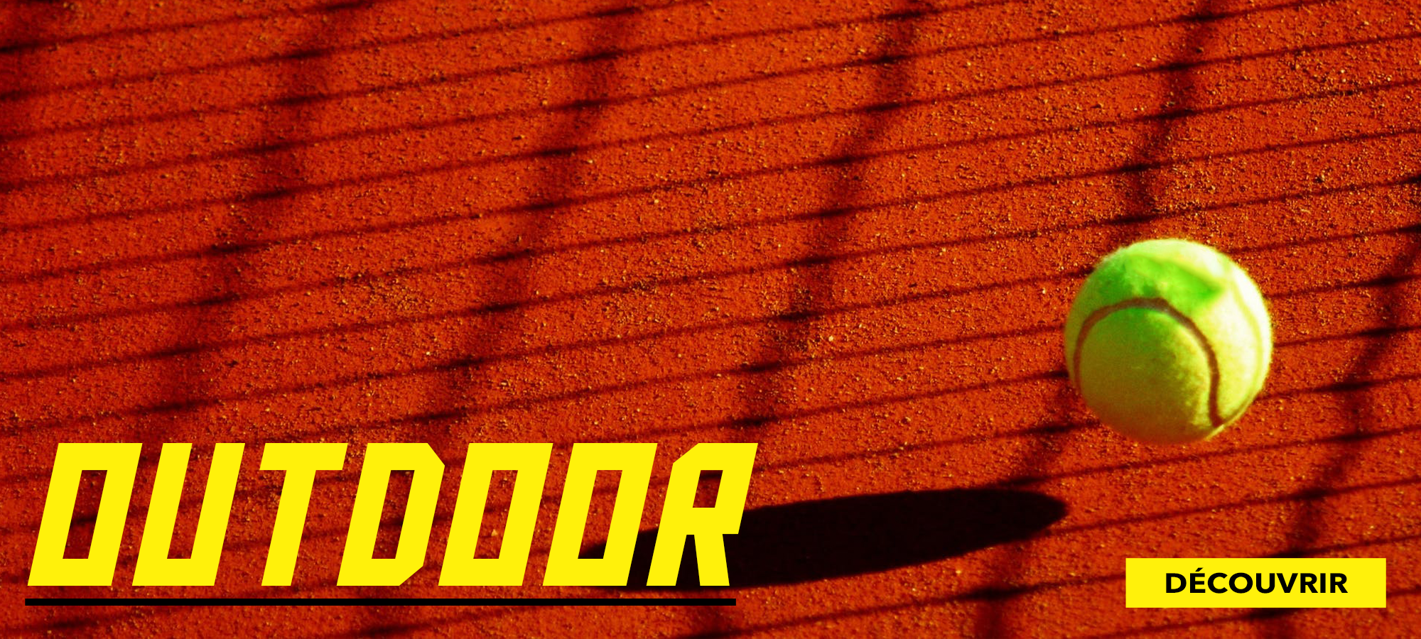  Tennis en extérieur - Outdoor