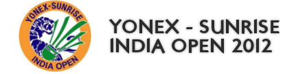 superseries badminton YONEX SUNRISE INDIA OPEN - SUPER SERIES 2013